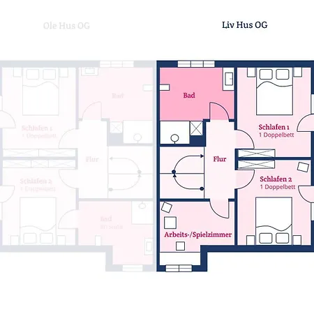 Σπίτι διακοπών Liv Hus Wyk auf Föhr